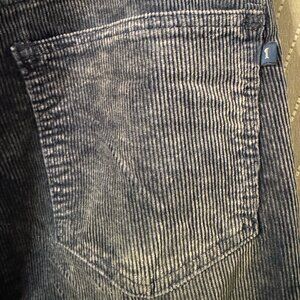 Blue Straight-leg Cords